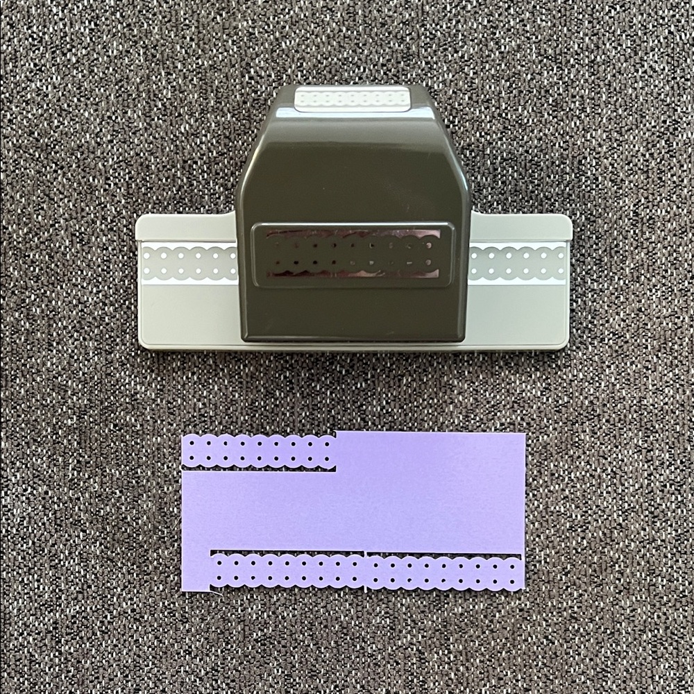 Stampin’ Up! Dotted Border Punch